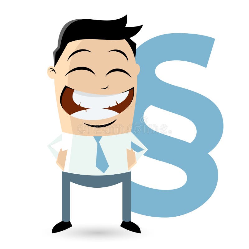 Advogado Dos Desenhos Animados Ilustracao Do Vetor Ilustracao De Desenhos Animados 42094816