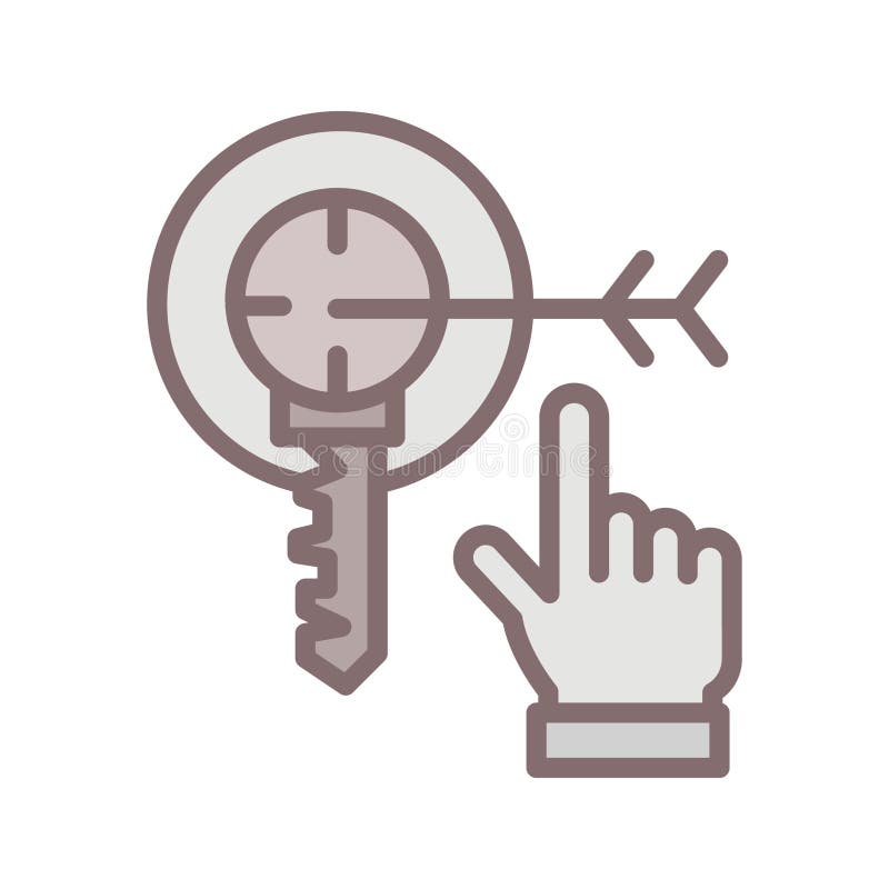 Adwords fill vector icon which can easily modify or edit vector illustration.