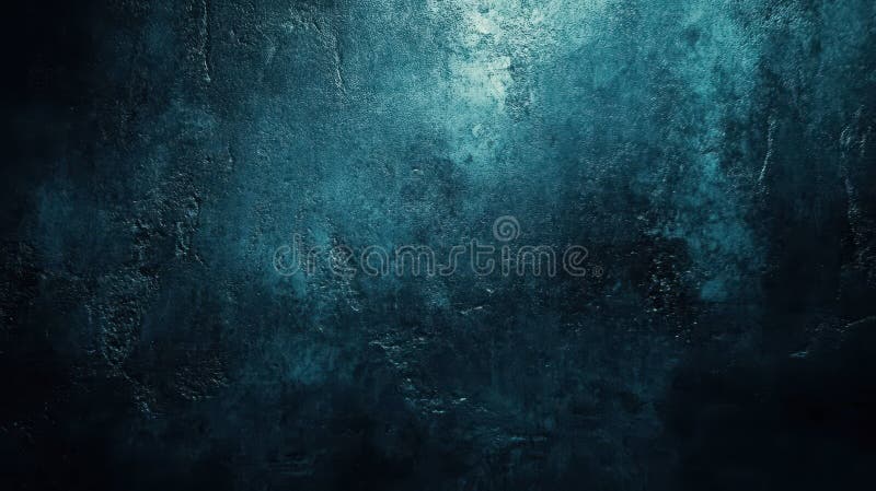 Adâncimi Azure texturate : O pelerină abstractă cu misterul luminii și umbrei și textura submersă royalty free stock photography