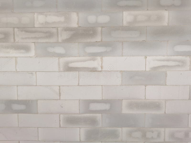 Aerated concrete masonry stock photo. Image of background 274478232