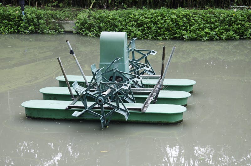 Farm Water Aeration System For Outdoor Fish Or Shrimp Farming Pond