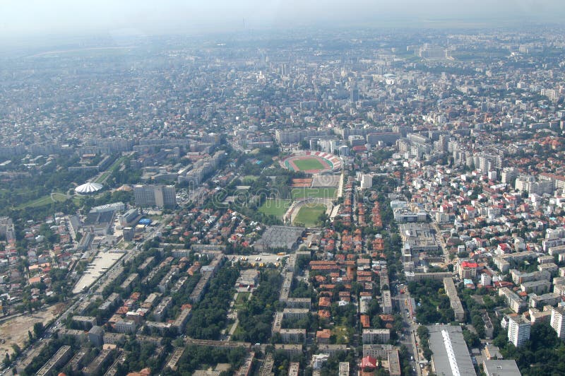 aerial bucharest view στοκ εικόνες με δικαίωμα ελεύθερης χρήσης aerial bucharest view στοκ εικόνες με δικαίωμα ελεύθερης χρήσης