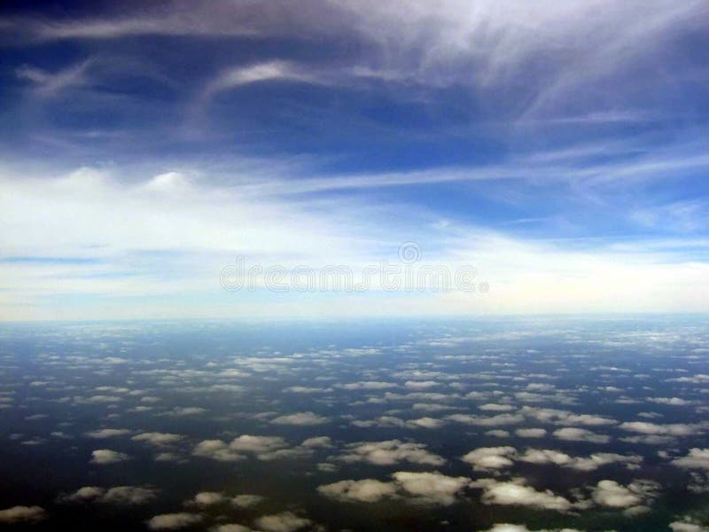 Aerial cloudscape scenic stock photo Aerial cloudscape scenic stock photo