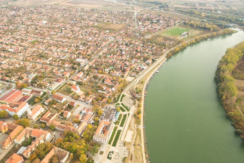 novi becej aerial view