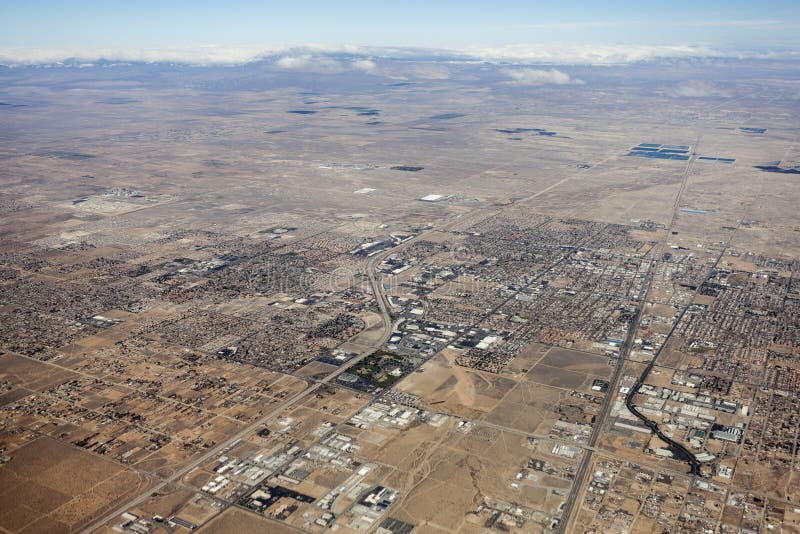 Lancaster California Aerial Royalty Free Stock Images Image 29897669