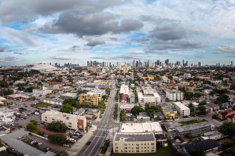 Aerial Photograph of Downtown Miami Florida USA January 4 2024 Aerial Photograph of Downtown Miami Florida USA January 4 2024