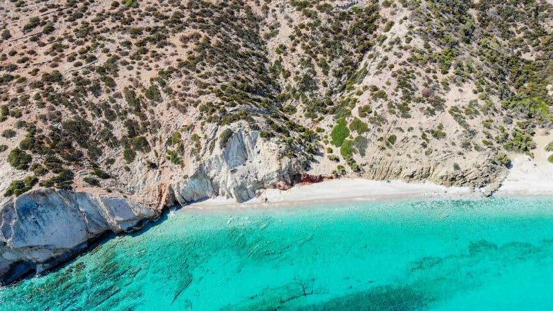 Aerial photos of Gavdos island, Crete, Greece