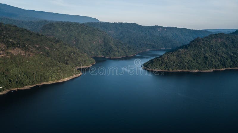 Aerial photos of Large Dam