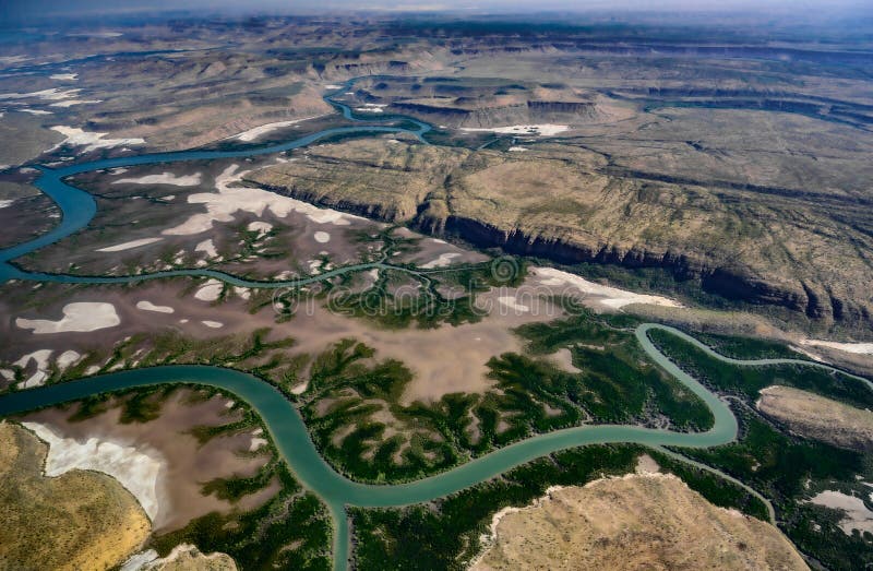 Aerial: Rivers in the Kimberlewys
