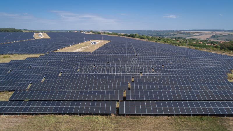 stock photo aerial shot of neighborhood with solar panels stock photo aerial shot of neighborhood with solar panels