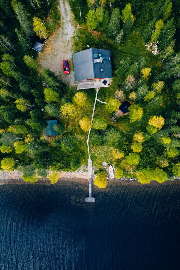 Log Cabin In The Spring Stock Photo Image Of Rolling 54901850