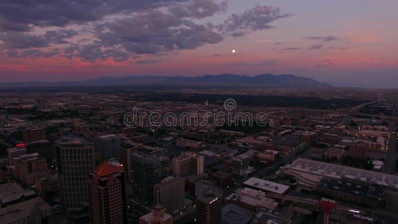 Aerial Utah Salt Lake City