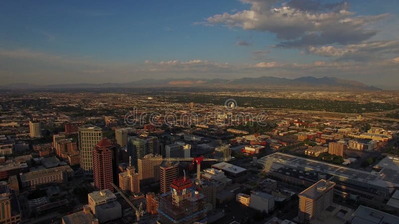 Aerial Utah Salt Lake City