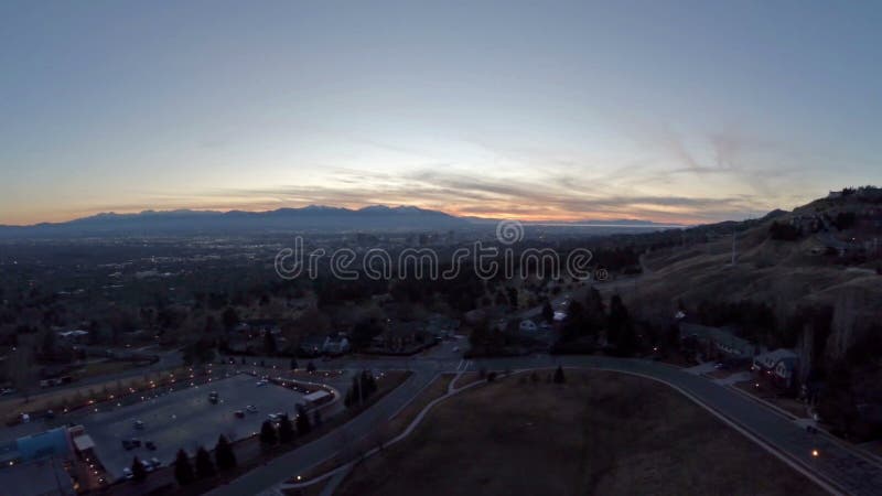 Aerial Utah Salt Lake City