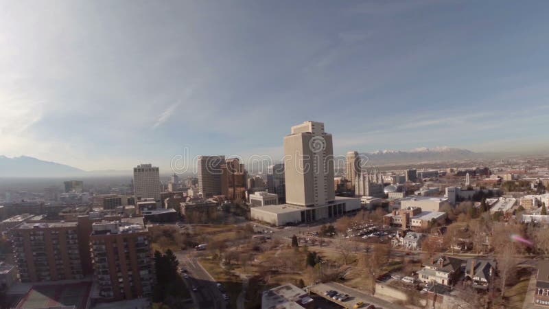 Aerial Utah Salt Lake City