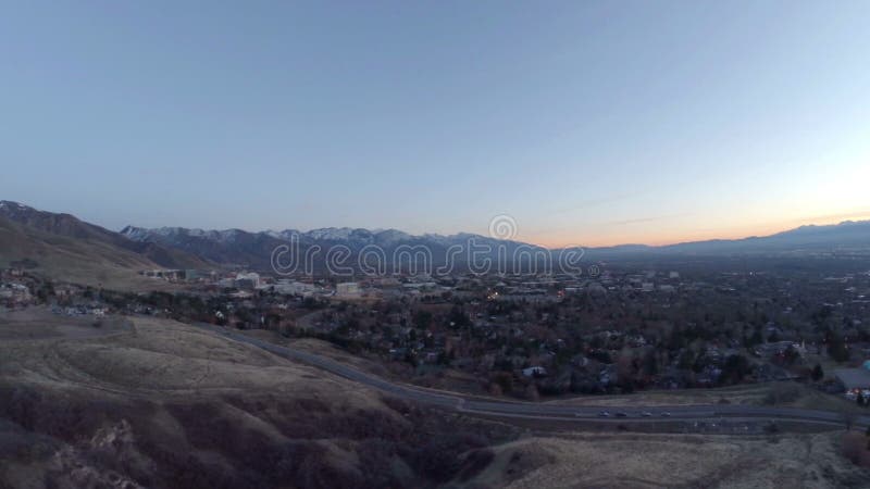 Aerial Utah Salt Lake City