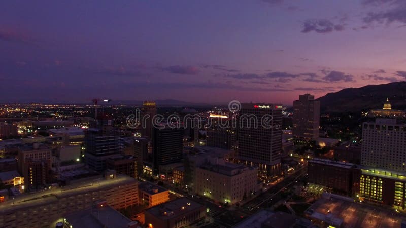 Aerial Utah Salt Lake City