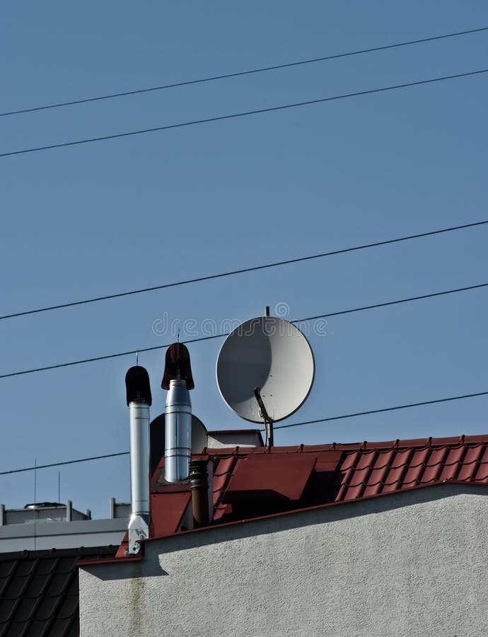 Aerial and vents stock photo. Image of aerial, building - 17653646