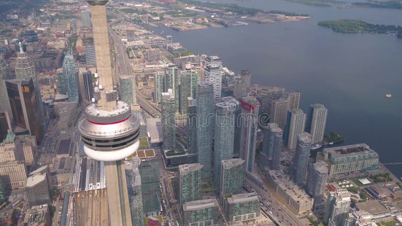 Aerial Canada Toronto July 2017 Sunny Day 4K Inspire 2