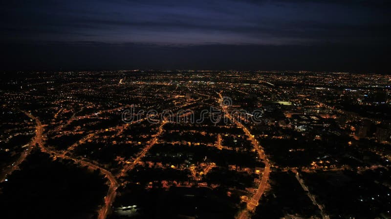 Aerial France Paris Sacre Coeur Basilica August 2018 Sunset 30mm 4k