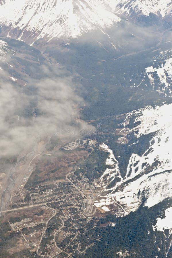 Aerial view of Anchorage