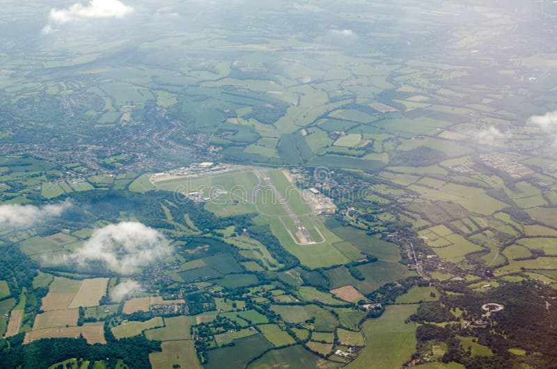 Biggin Hill Airport, aerial view