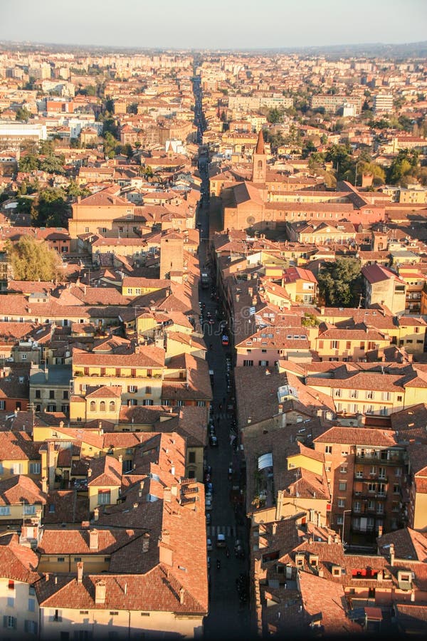 Bologna cityscape stock photo. Image of buildings, european 109038468