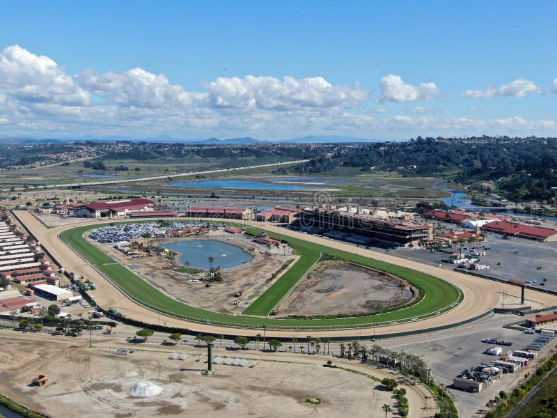 Del Mar Racetrack, California Editorial Stock Photo - Image of colorful ...