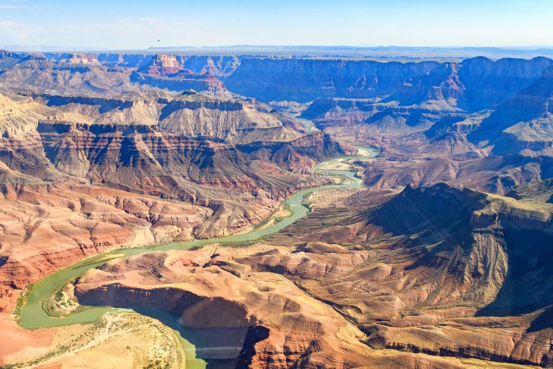 Aerial view of grand canyon national park, arizona