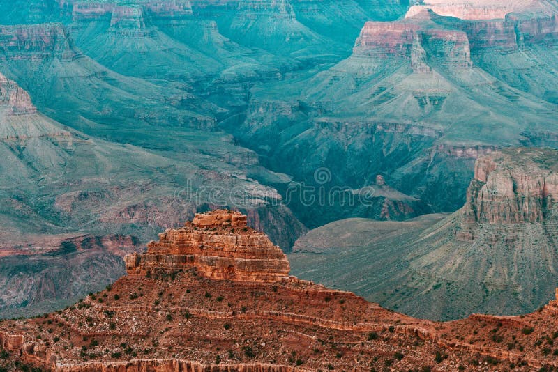 Aerial view of grand canyon national park, arizona