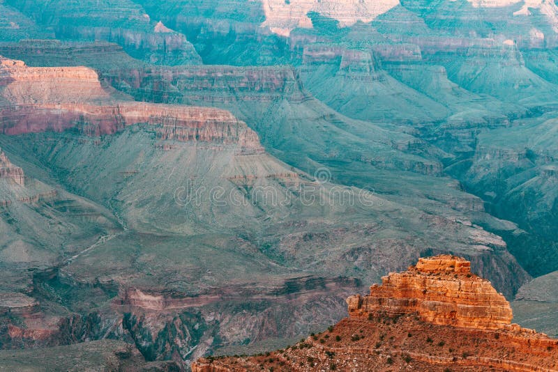 Aerial view of grand canyon national park, arizona