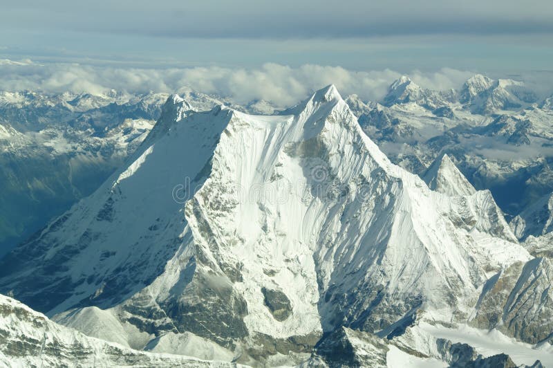 Aerial view of Himalaya