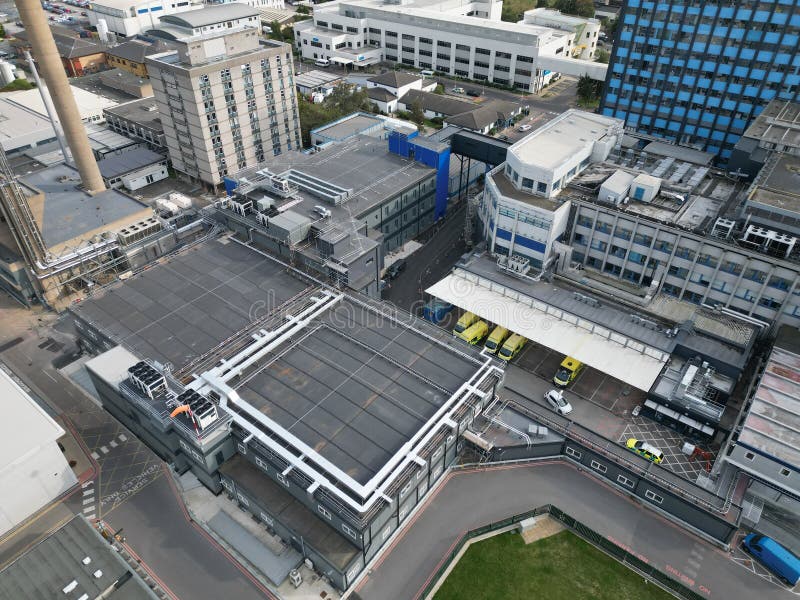 Aerial View of Hull Royal Infirmary, Hull University Teaching Hospitals