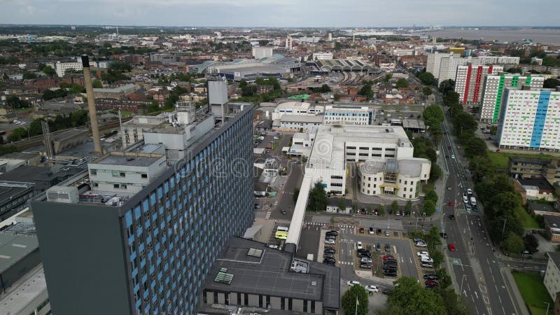Aerial View of Hull Royal Infirmary, Hull University Teaching Hospitals