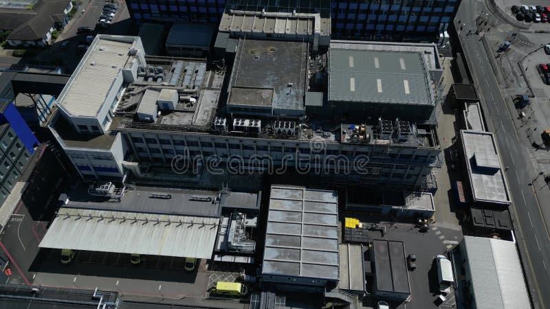 Aerial View of Hull Royal Infirmary, Hull University Teaching Hospitals