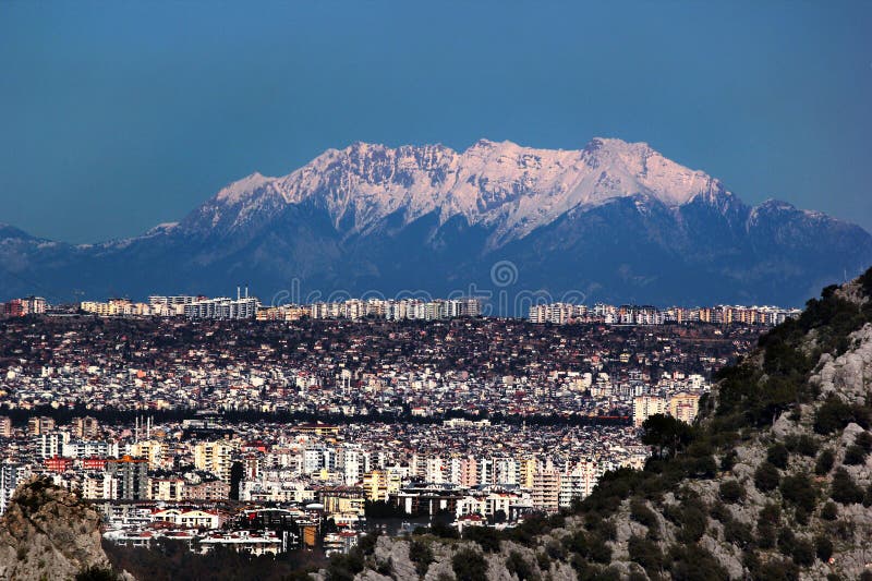 Antalya, Turkey July 18, 2022 Historical Hidirlik Tower in Kaleici