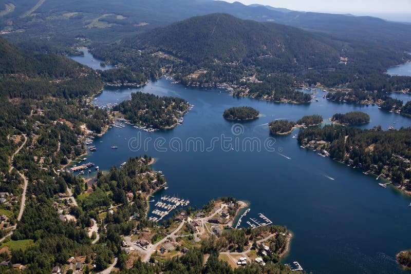 Aerial view of Sunshine Coast