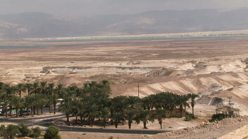 Aerial view of the dead sea