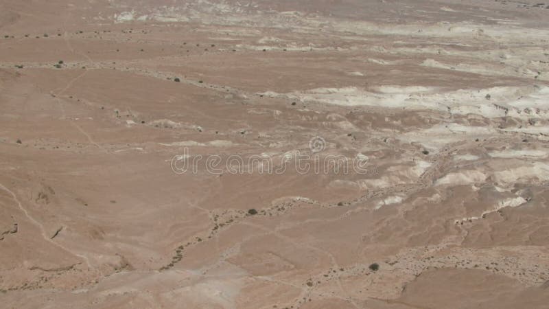 Aerial view from of Masada towards the dead sea