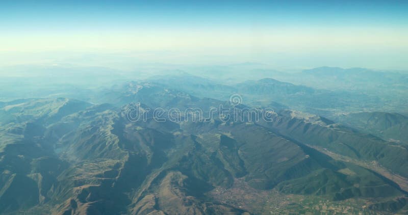 Aerial View Of Planet Earth stock video footage