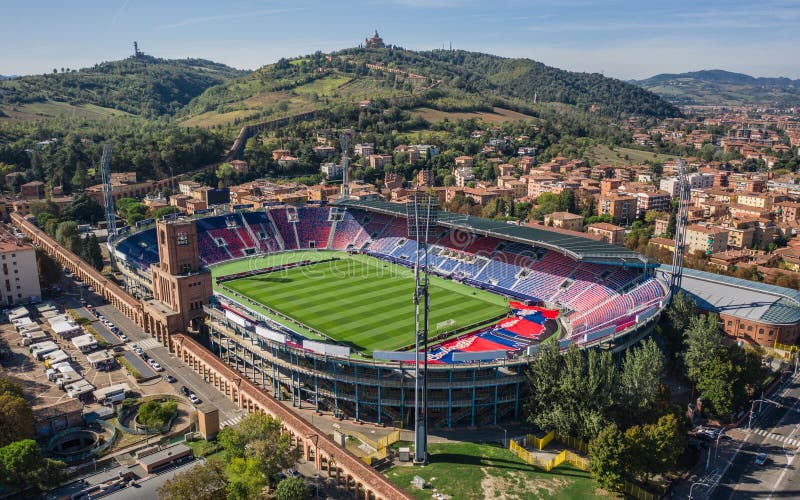 Aerial View Renato Dall`Ara Stadium Editorial - Image of european, 160407091