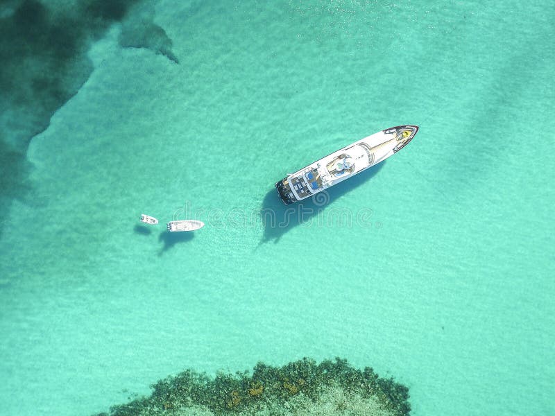 Aerial view of sandy toes island taken with drone. Aerial view of sandy toes island taken with drone