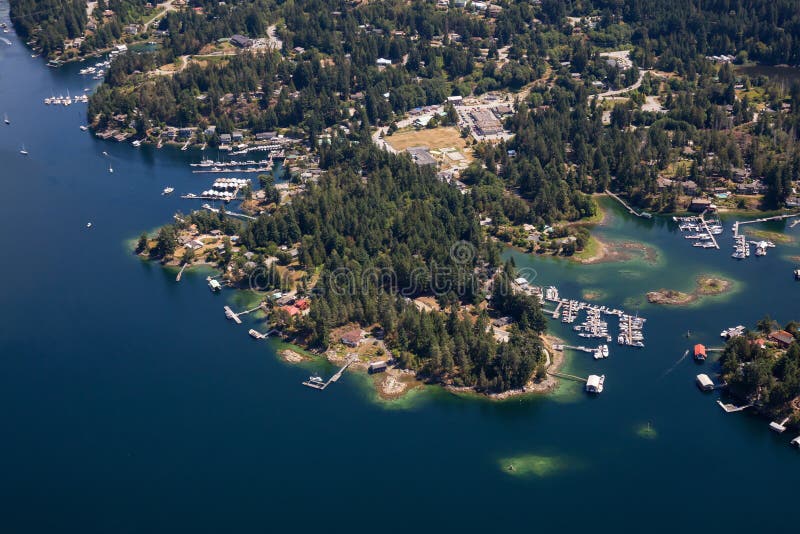 Aerial view of Sunshine Coast