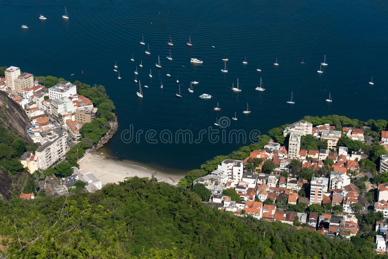 Aerial View of Urca Neighborhood in the City of Rio de Janeiro, Brazil  Stock Photo - Alamy