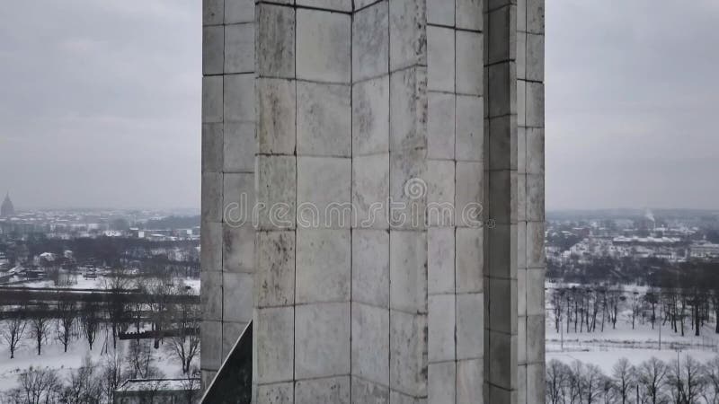 Aerial view on the Victory Park, Riga, Latvia