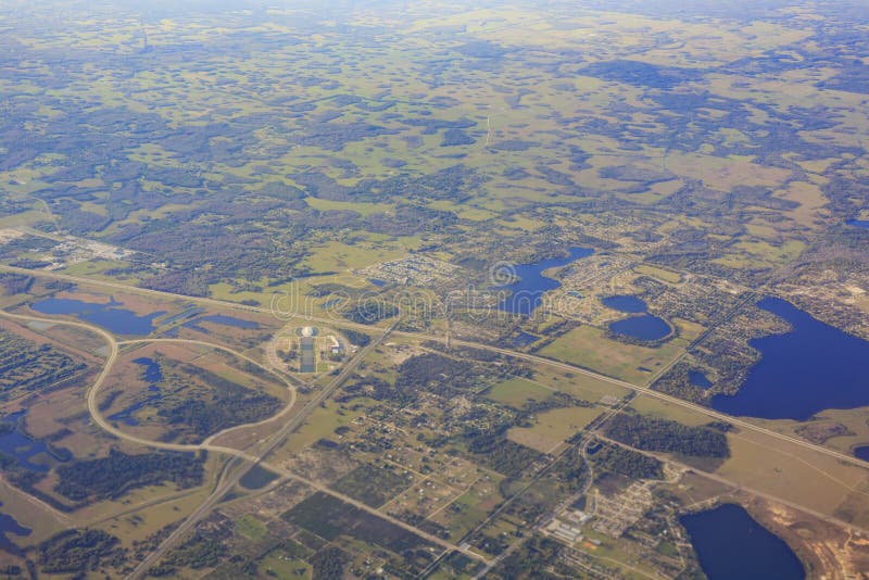 Aerial View of Winter Haven Stock Image Image of view, aerial 68788549