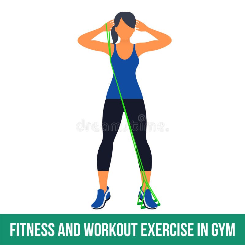 Fitness Aerobics Gym Elements and Icons Stock Vector by ©ckybe 88102412