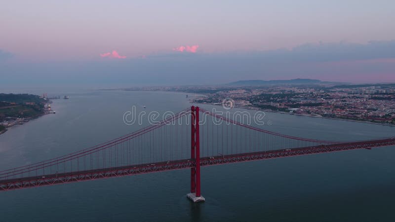 Aerolínea Portugal 8493 Lisboa Ponte 25 de abril junio 2018 Sunrise 30mm 4K Inspire 2 Prores metrajes