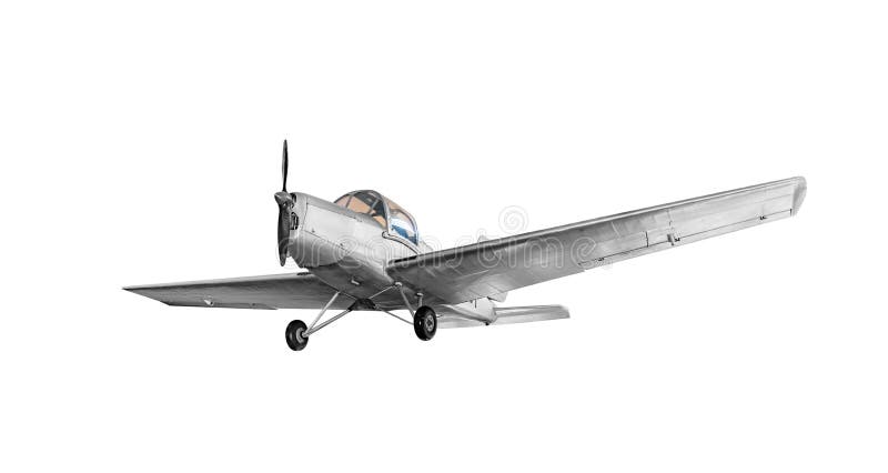 Aeroplano d'annata vecchio fotografia stock libera da diritti Aeroplano d'annata vecchio fotografia stock libera da diritti