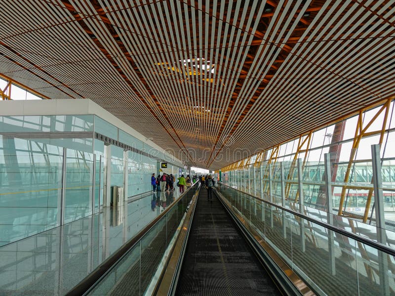 Aeroporto capitale di Pechino, Cina immagine stock libera da diritti Aeroporto capitale di Pechino, Cina immagine stock libera da diritti